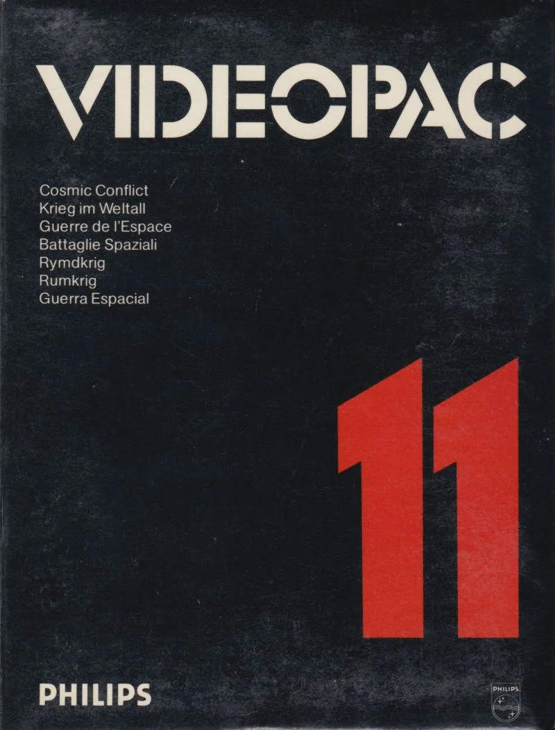 Philips Videopac 11 - Cosmic Conflict [Cardboard Case]