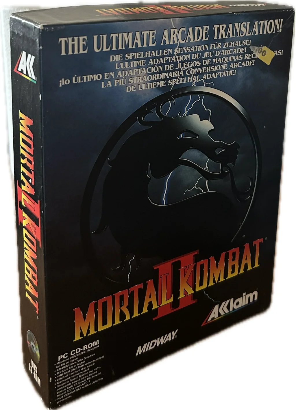 Mortal Kombat II (PC CD-ROM)