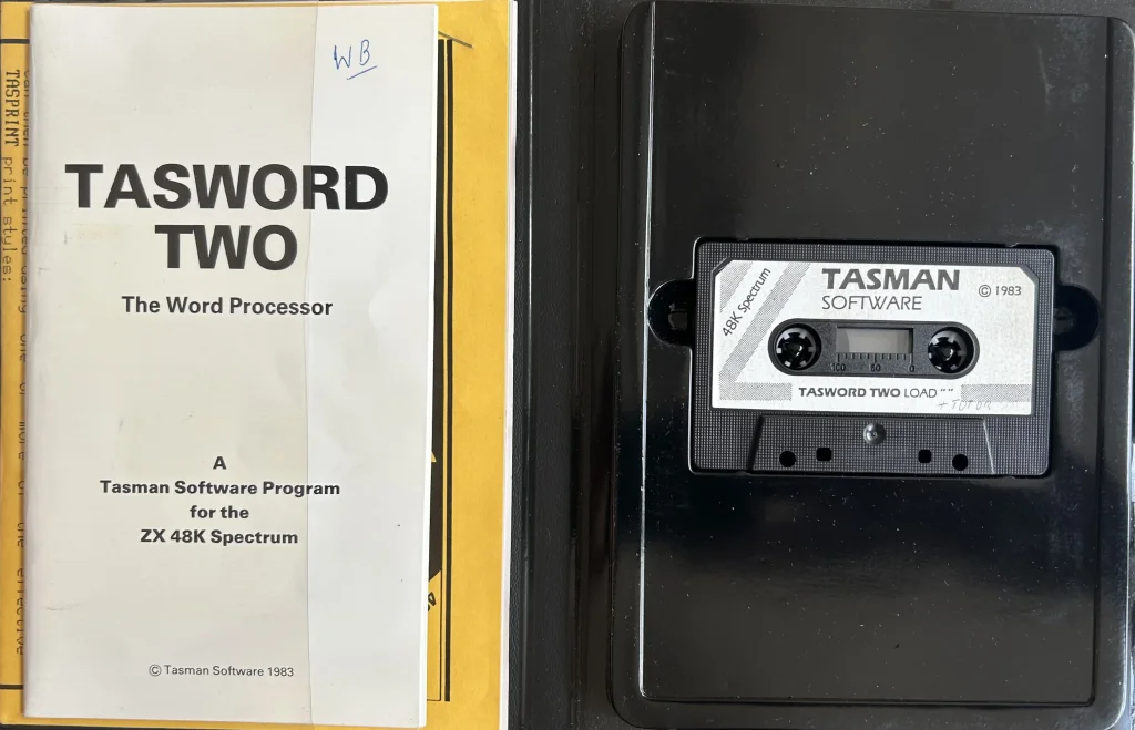 Tasword Two - The Word Processor for ZX 48K Spectrum thumbnail