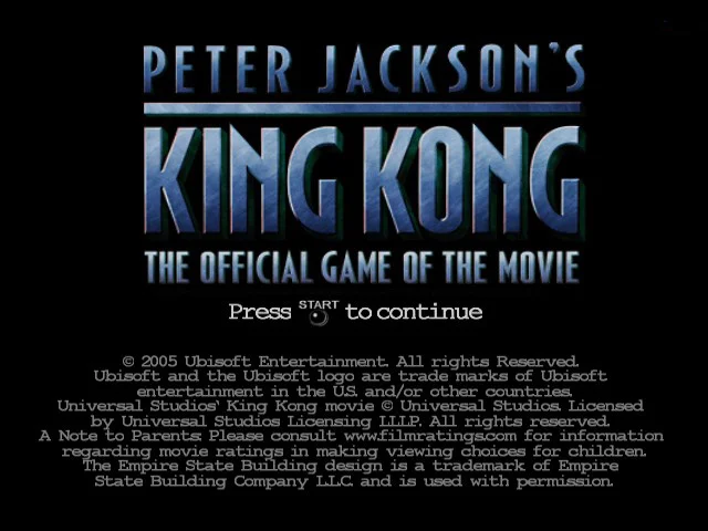 Peter Jackson's King Kong: The Official Game of the Movie thumbnail