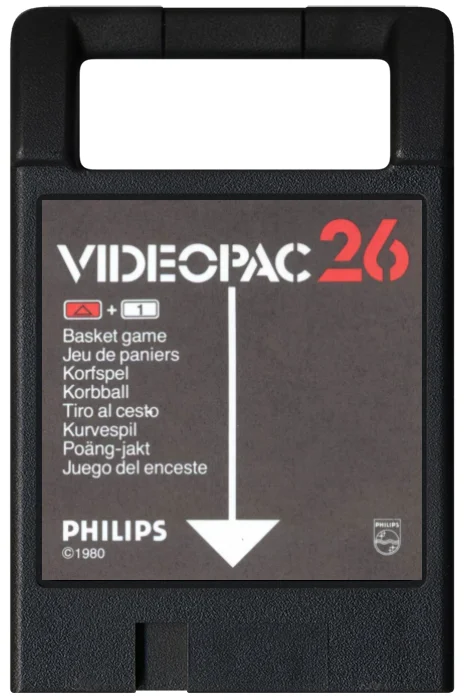 Philips Videopac 26: Basket Game [Hard Case] thumbnail