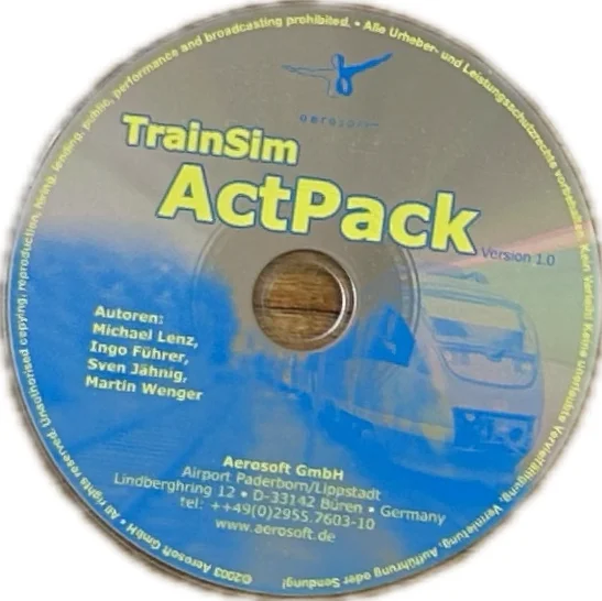 TrainSim ActPack [Disc Only]