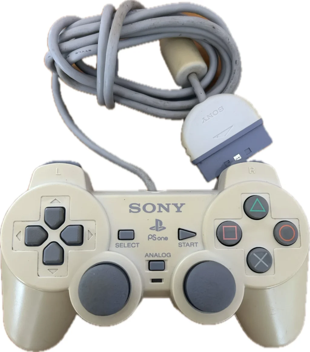 PS one Analog Controller (Yellowed)