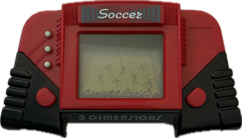 3 Dimensions Soccer LCD Game