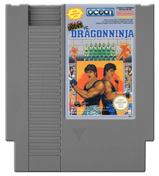 Bad Dudes vs. DragonNinja (Cart Only)