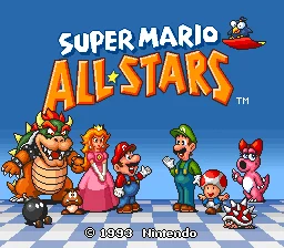 Miniatuur van Super Mario All-Stars (Cart Only)