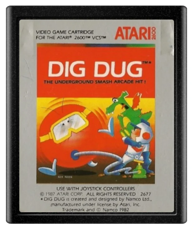 Miniatuur van Dig Dug