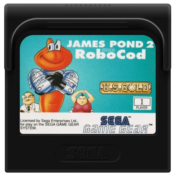 James Pond 2: Codename RoboCod (Cart + Manual)
